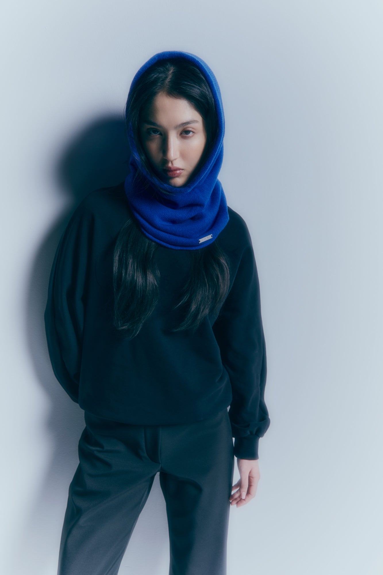 Libra Electric Blu komin // blend wełny z kaszmirem