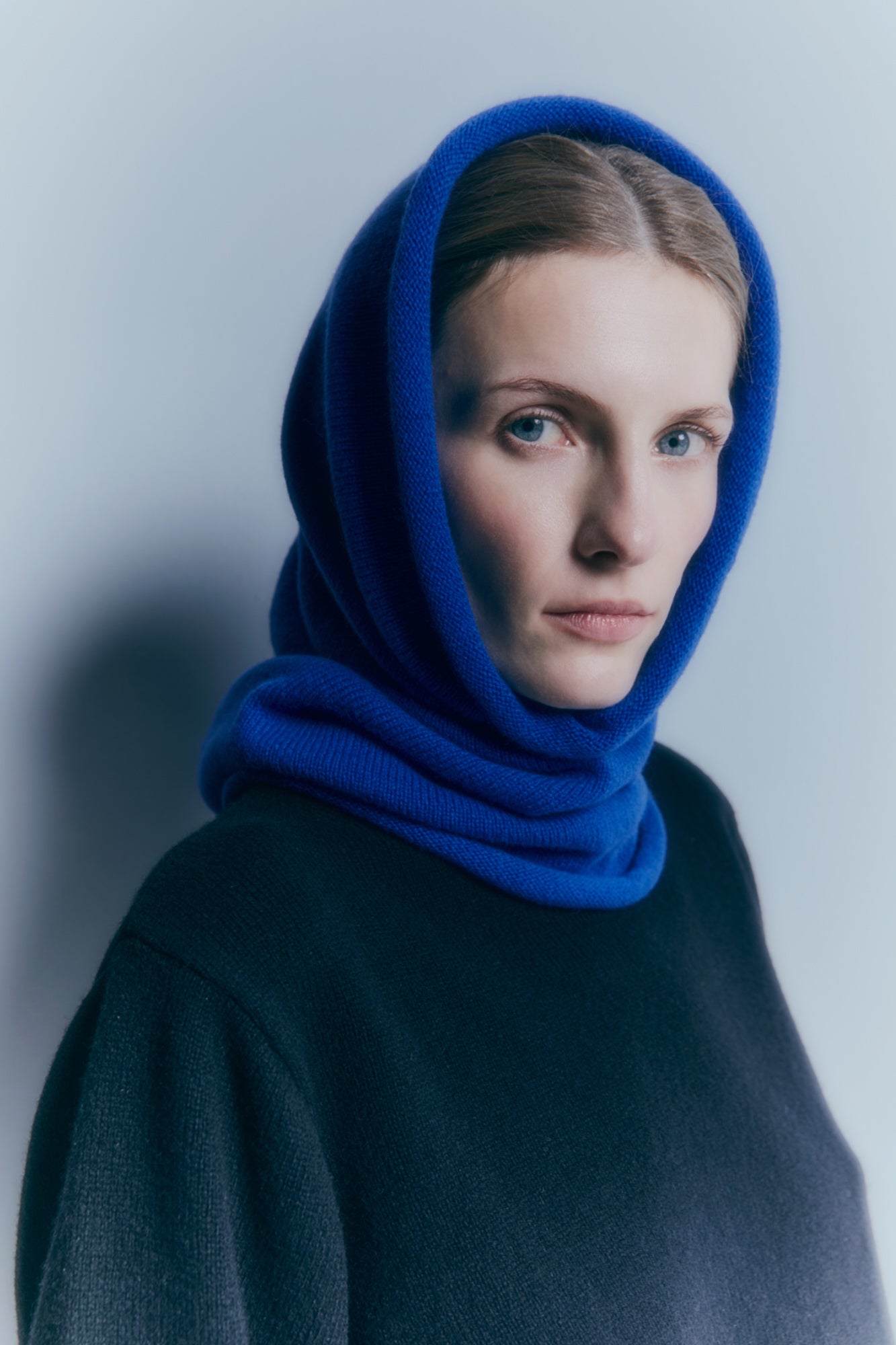 Libra Electric Blu komin // blend wełny z kaszmirem