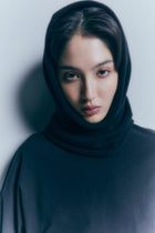 Libra Noir komin // blend wełny z kaszmirem