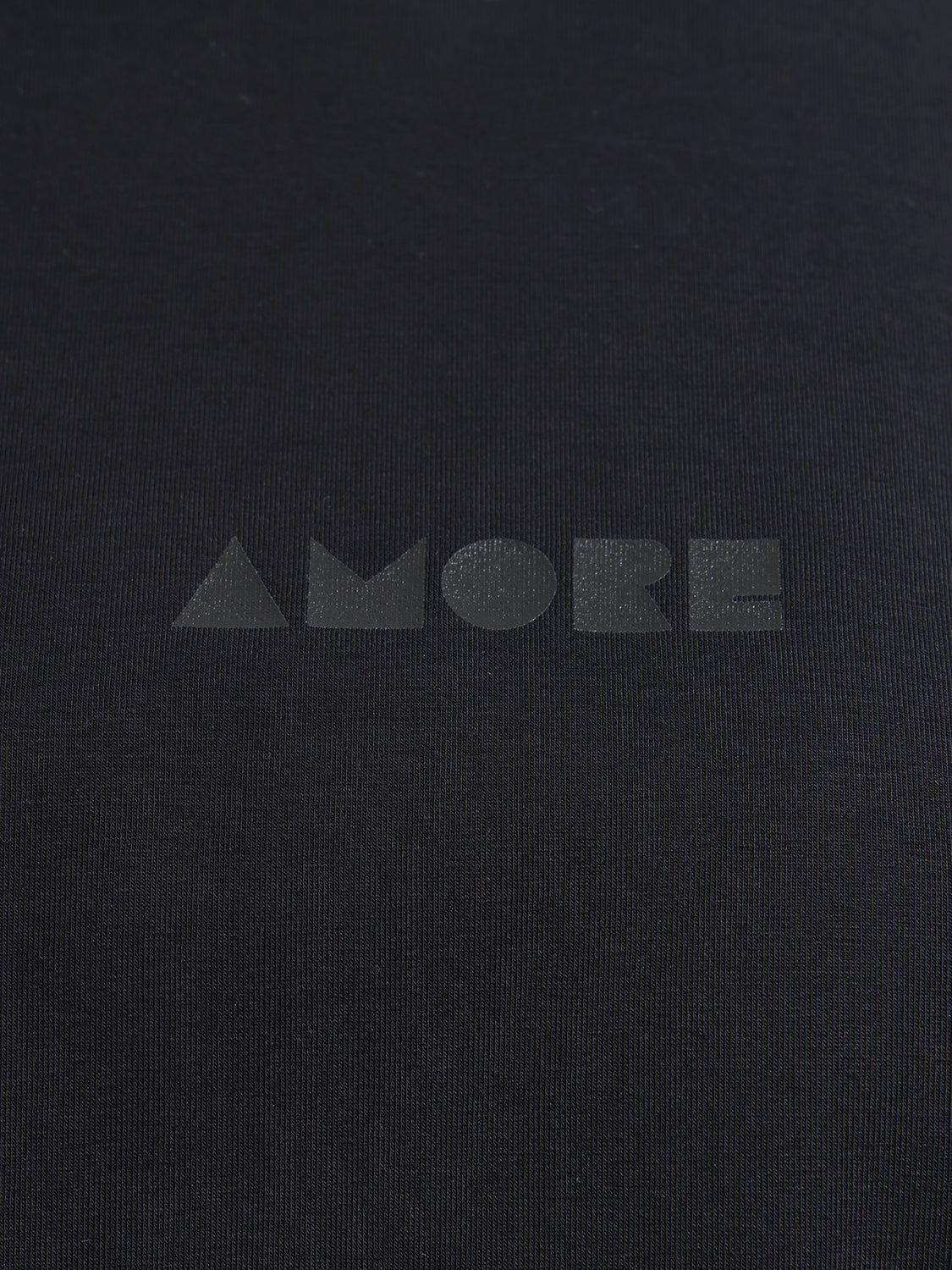 Federico Noir [Amore Edition] bawełniany T-shirt z golfem
