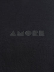 Federico Noir [Amore Edition] bawełniany T-shirt z golfem