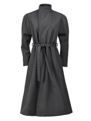 Warszawa Gris płaszcz z ciepłego, przeciwdeszczowego softshell'u