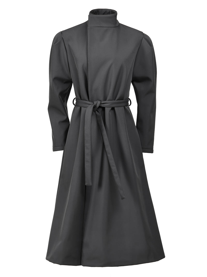 Warszawa Gris płaszcz z ciepłego, przeciwdeszczowego softshell'u