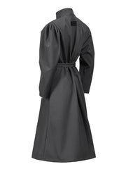 Warszawa Gris płaszcz z ciepłego, przeciwdeszczowego softshell'u