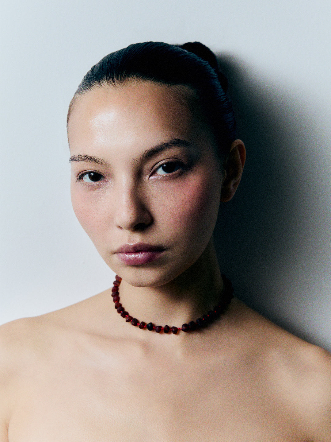 Ambra Jupiter Choker ręcznie wykonany naszyjnik z bałtyckich bursztynów
