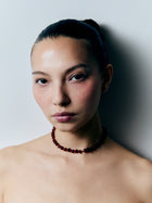 Ambra Jupiter Choker ręcznie wykonany naszyjnik z bałtyckich bursztynów