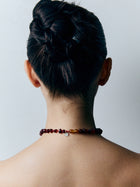 Ambra Jupiter Choker ręcznie wykonany naszyjnik z bałtyckich bursztynów