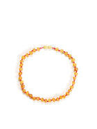 Ambra Caramel Choker ręcznie wykonany naszyjnik z bałtyckich bursztynów