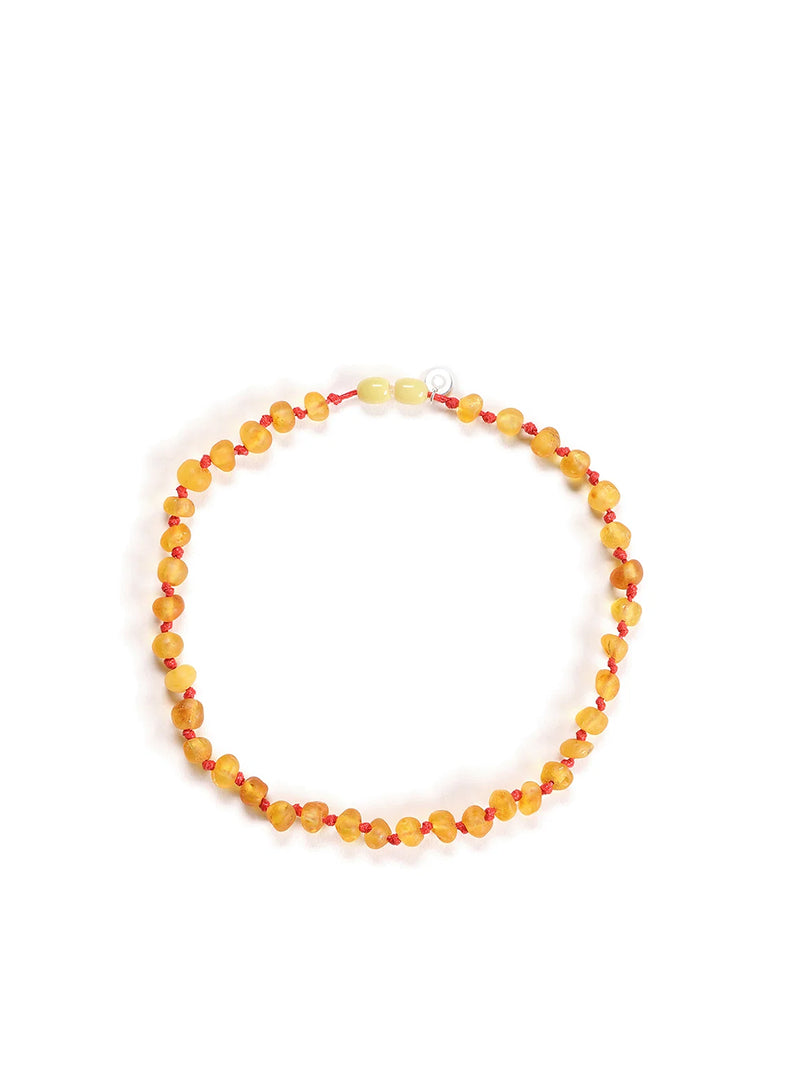 Ambra Caramel Choker ręcznie wykonany naszyjnik z bałtyckich bursztynów