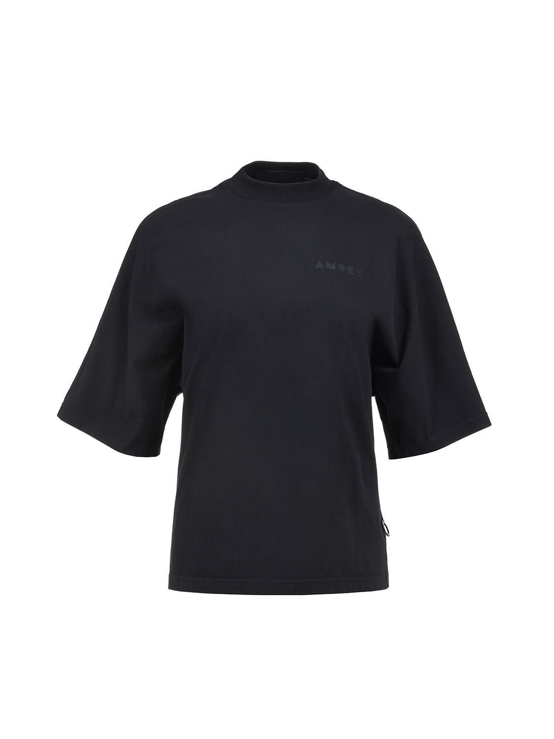 Mia Noir [Amore Edition] bawełniany T-shirt z kimonowym rękawem