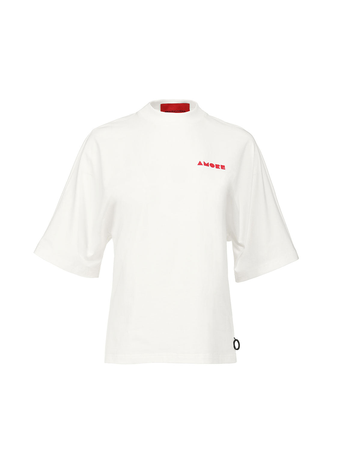 Mia Ivoire [Amore Edition] bawełniany T-shirt z kimonowym rękawem