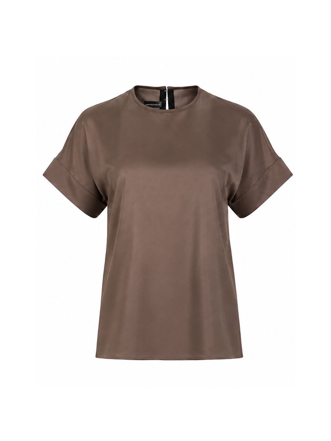 Serena Metallico T-shirt z naturalnego jedwabiu