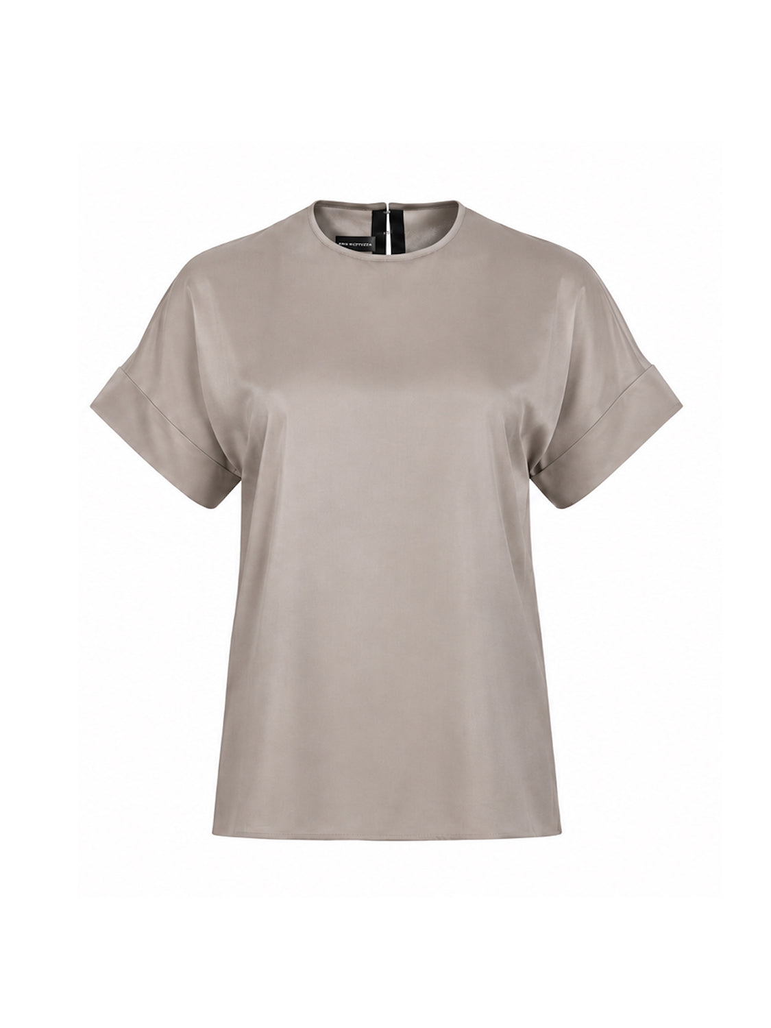 Serena Argento T-shirt z naturalnego jedwabiu